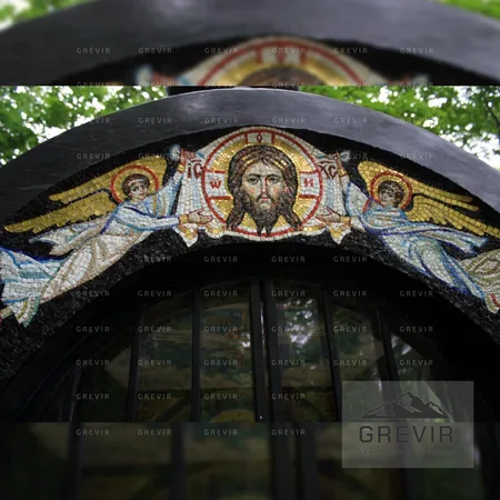 Памятник с мозаикой 0708013