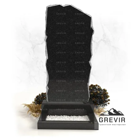 Памятник в виде корки из гранита gr664