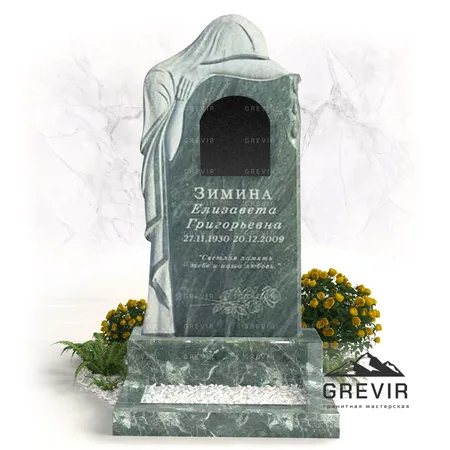 Памятник из гранита Змеевик gr814