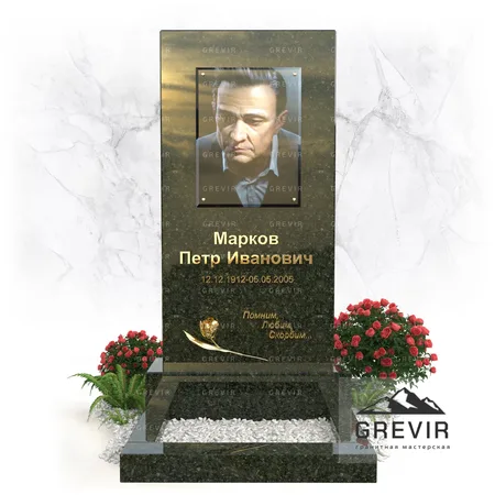 Памятник из цветного гранита масловка gr966