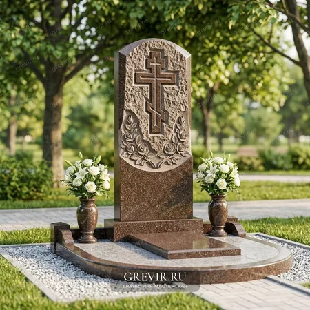 Памятник из Дымовского гранита "Вечная Память"
