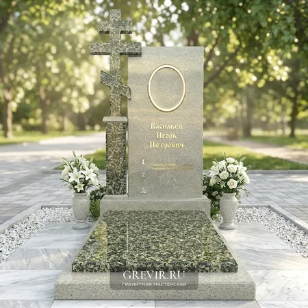 Памятник из гранита Луковецкий и Мансуровский  gr1019