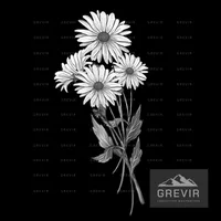 Гравировка цветов на памятник - вариант 127